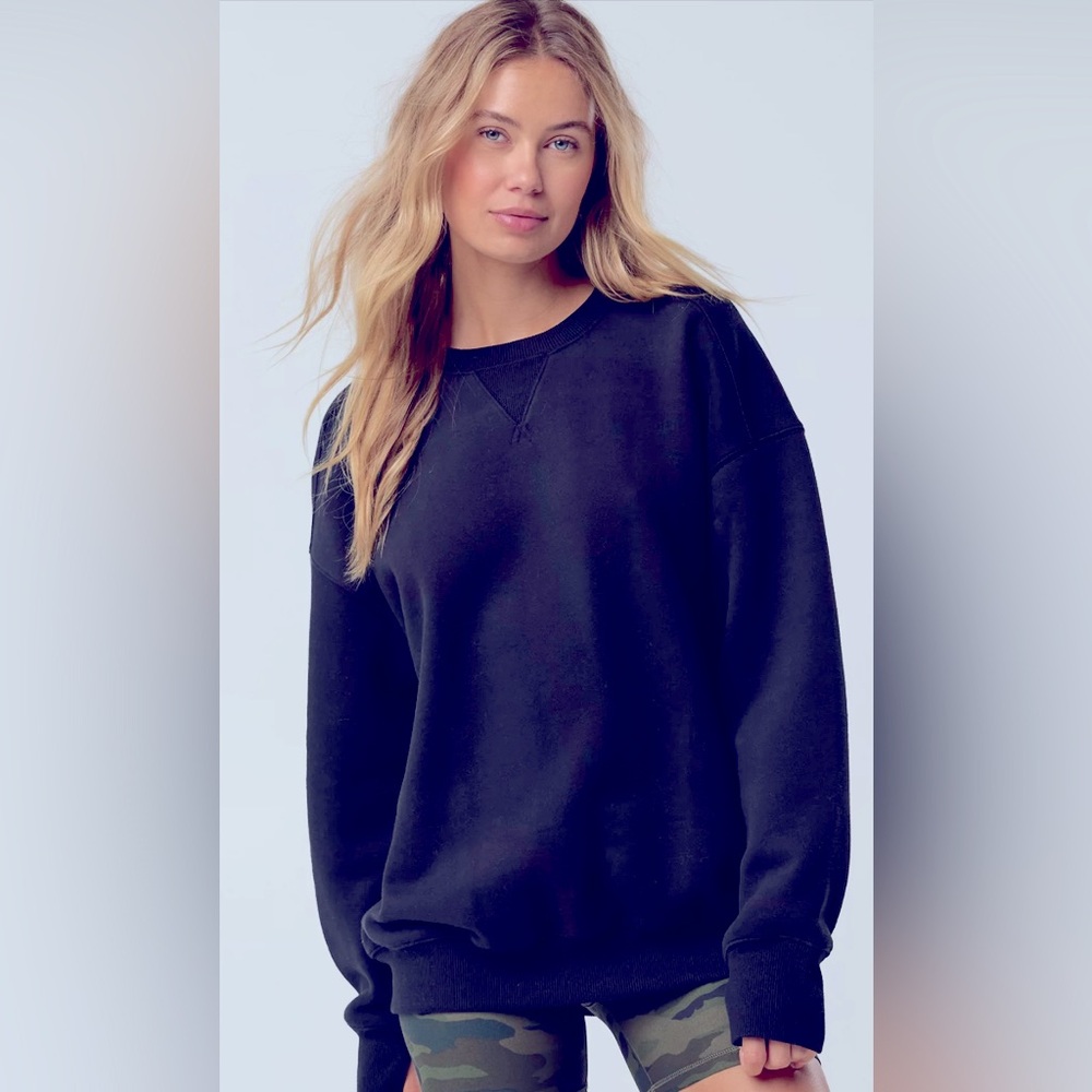 OFFLINE By Aerie Cloud Fleece Oversized Crewneck